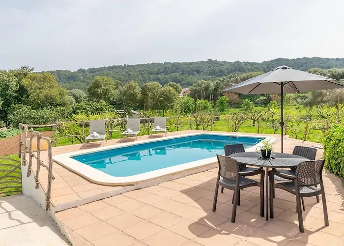 Casa Dina-villa Con Piscina Privada Y Wifi Gratis * 埃斯·梅卡达尔